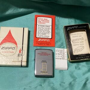 Zippo 1985 lighter Engraved for Gnagey company.  Unfired